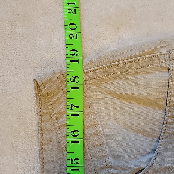 LEVI'S Cotton, Casual Tan Women's Shorts - Picture 4 of 12